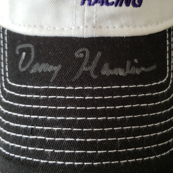 Signed Denny Hamlin Hat - Picture 2 of 9